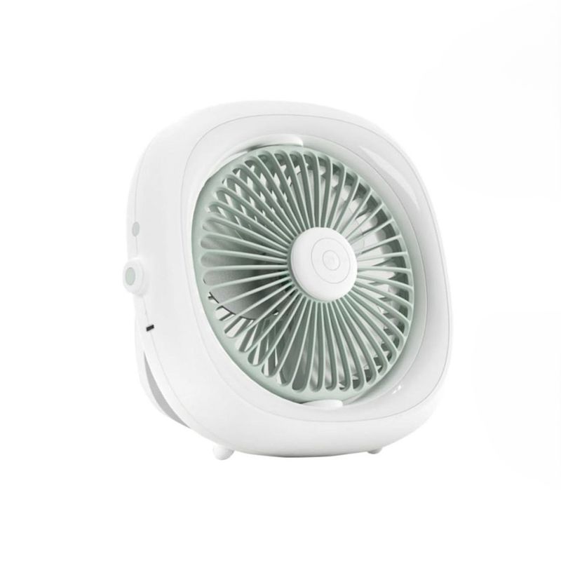 فن رومیزی مدل multi functional fan ظرفیت 4000 میلی‌آمپر ساعت